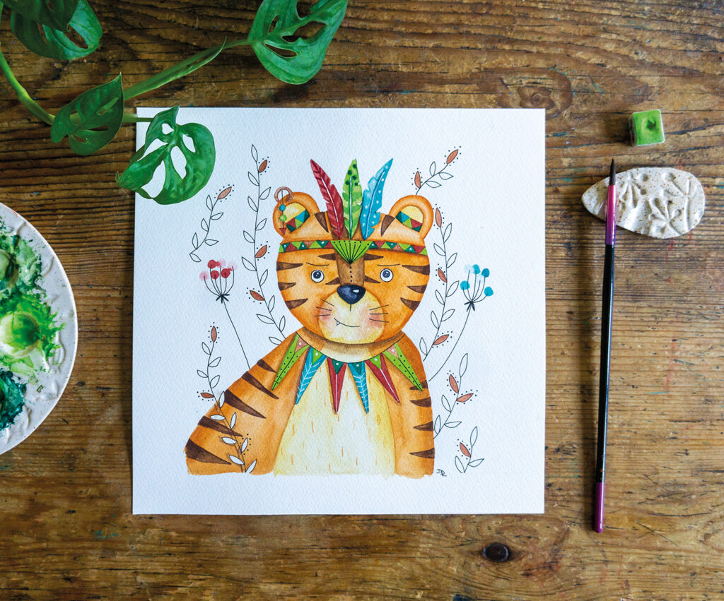 Tirage d'art Renard indien Ipiapia